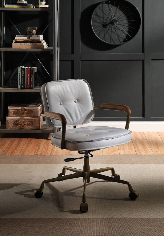 Siecross Top Grain Leather Office Chair