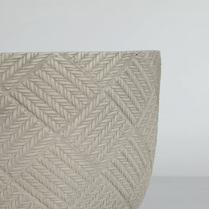 Round Concrete Planter Set of 2
