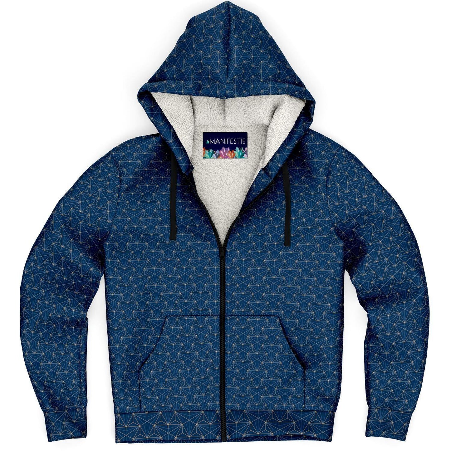 Topaz Sacred Connections Premium Sherpa Lined Zip Hoodie