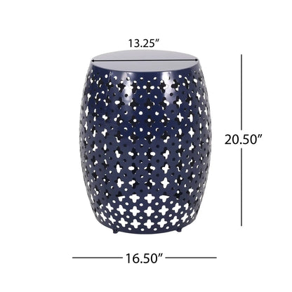 Modern Design Metal End Table Large