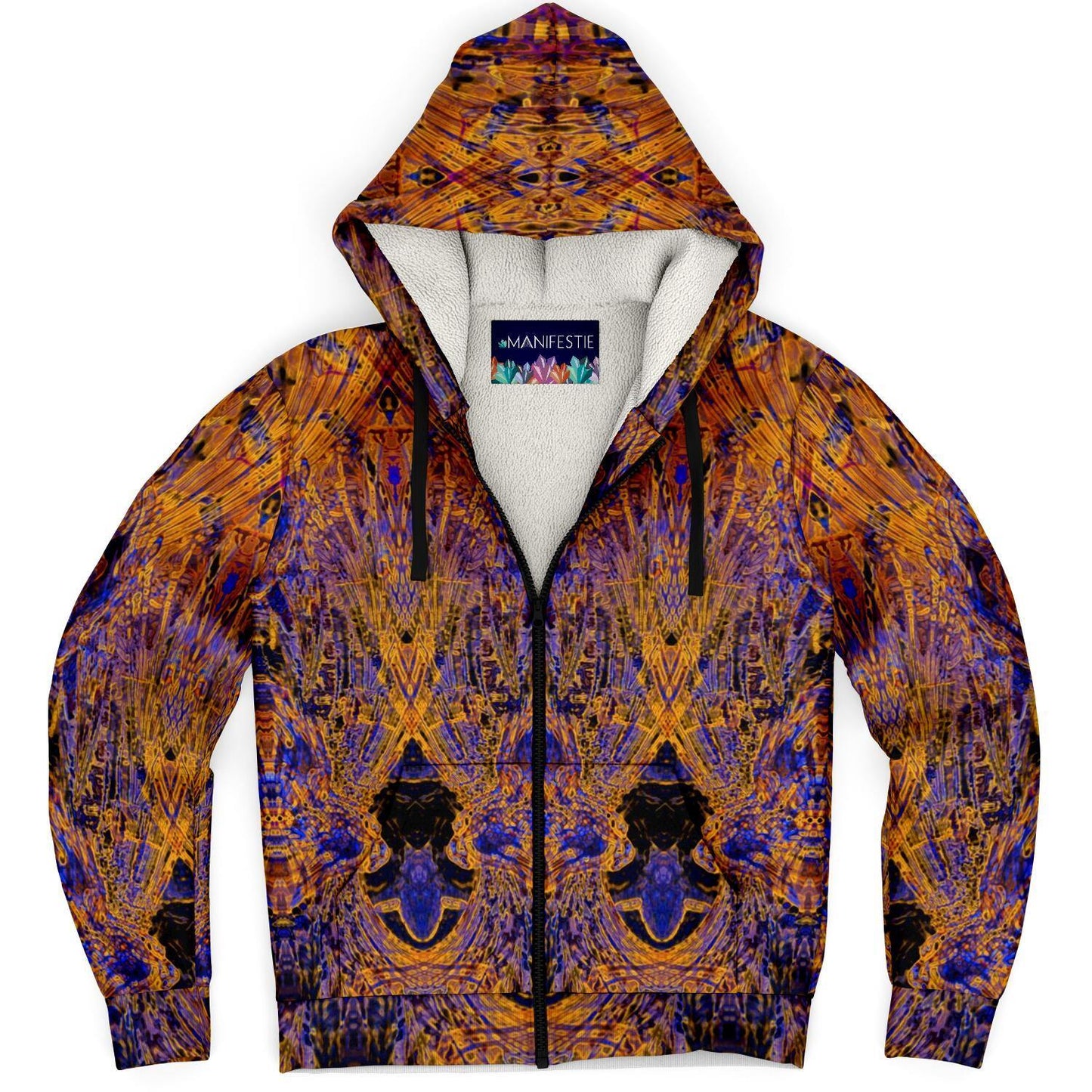 Royal Jelly Premium Sherpa Lined Zip Hoodie