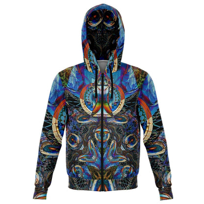 SACRED WISDOM PREMIUM ZIP UP HOODIE