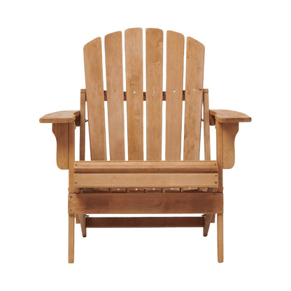 Oversize Wooden Outdoor Folding Adirondack Chair