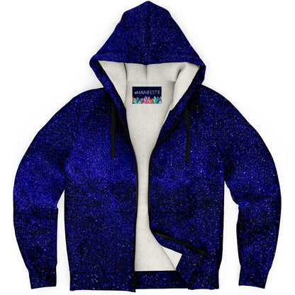Galaxy Premium Sherpa Lined Zip Hoodie