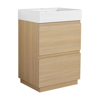 Modern Freestanding Bathroom Vanities With Single Sink Combo