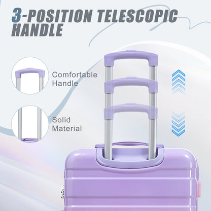 20'/24'/28' 3-Piece PC Spinner Wheel Luggage Set