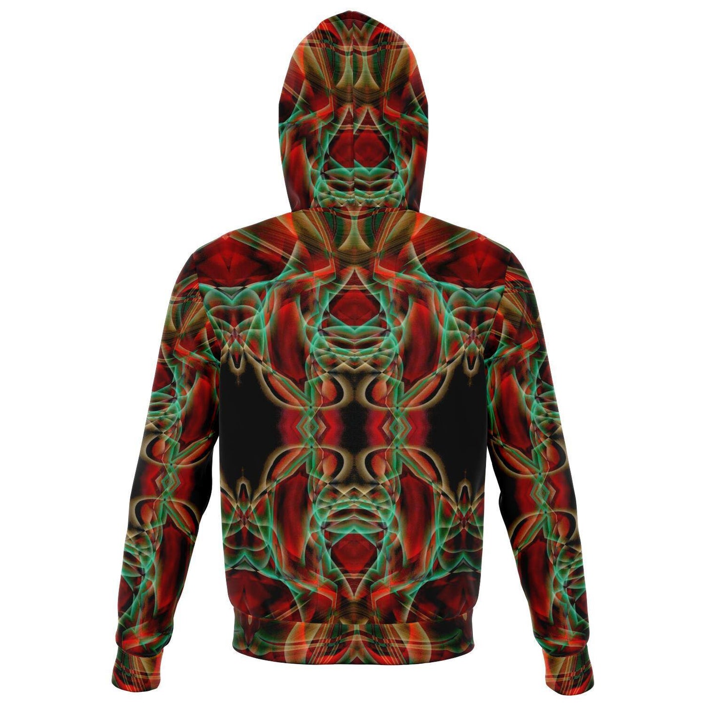 RED GRAZE PREMIUM ZIP UP HOODIE