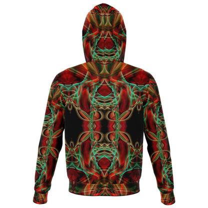 RED GRAZE PREMIUM ZIP UP HOODIE