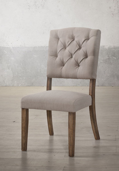 Bernard Weathered Side Chair Set of 2
