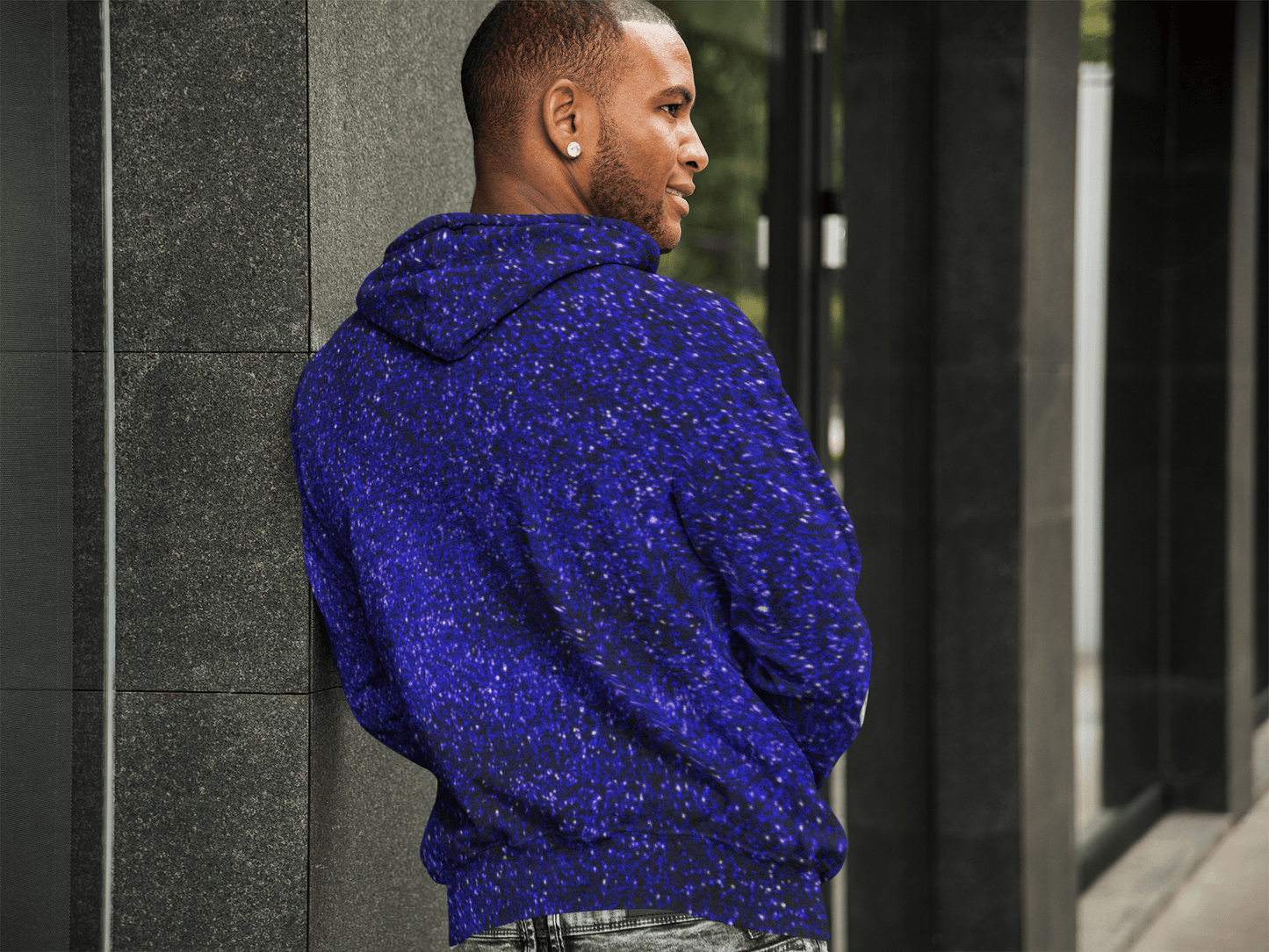 SIERRA BEAR GALAXY PREMIUM ZIP UP HOODIE