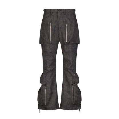 Baggy Cargo Pants Dark Gray