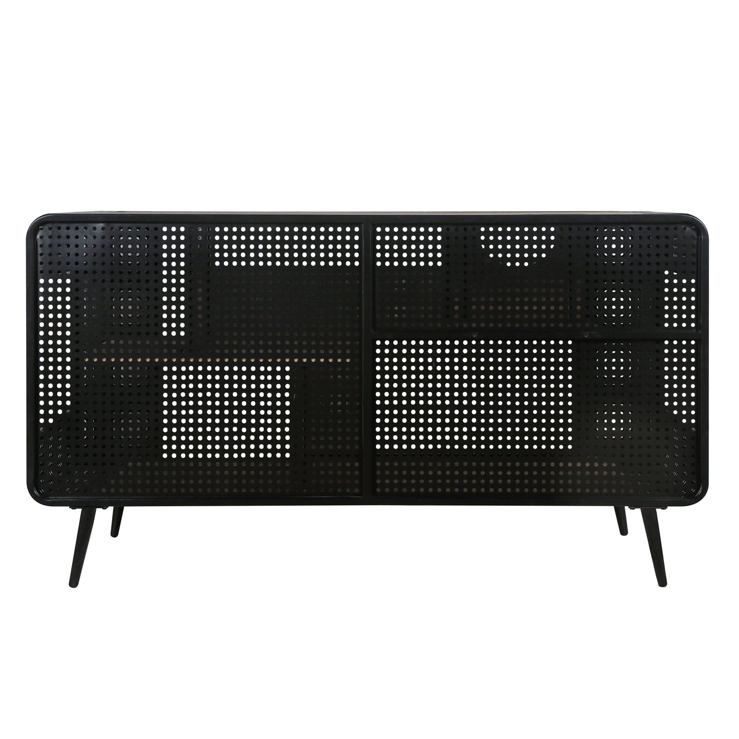 Modern Spacious Cat House Black + Brown