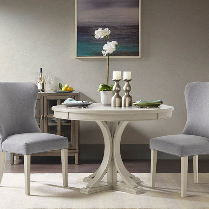 44" Round Dining Table With Pedestal Base