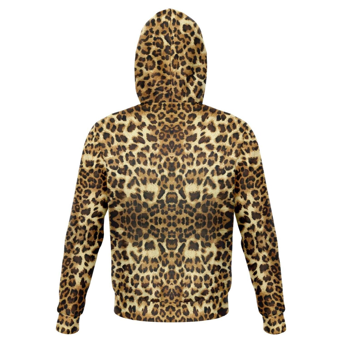 Leopard Print Pullover Hoodie