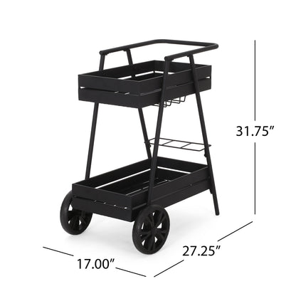Modern Industrial Bar Cart