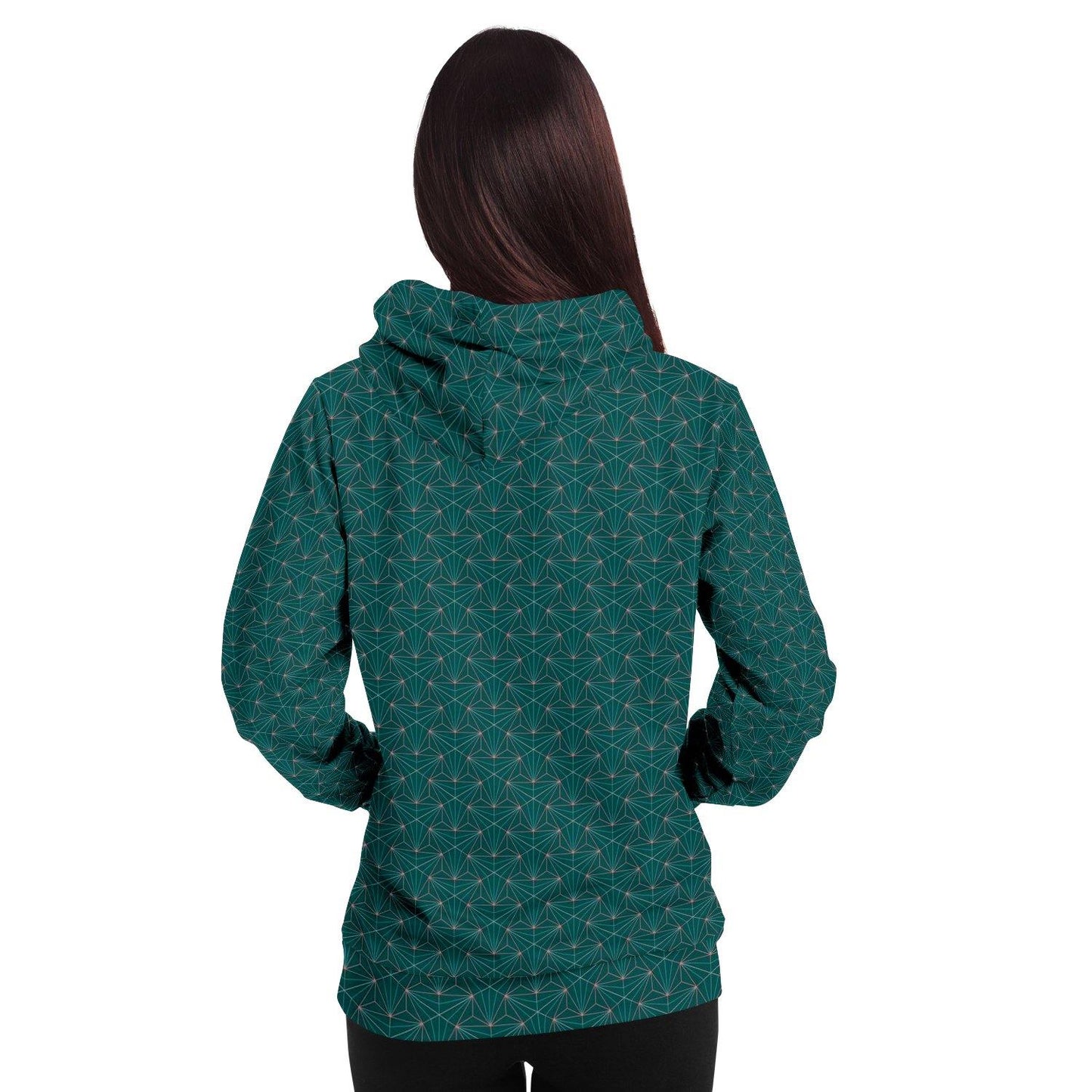 Turquoise Sacred Connections Premium Pullover Hoodie