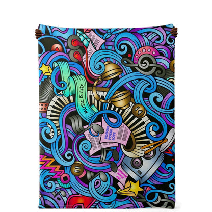 Boogie Posse Premium Microfleece Blanket