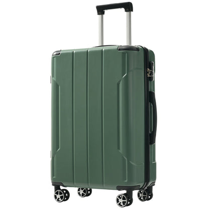GigaTech 3-Piece Hard Shell Luggage Set (Green)