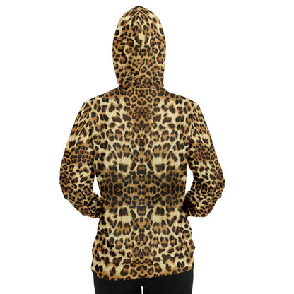 Leopard Print Pullover Hoodie