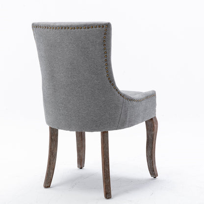 A&A Furniture Ultra Side Dining Chair Set of 2