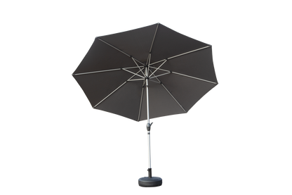 9FT Patio Umbrella, Outdoor Table Umbrella with Push Button Tilt and Crank, UV Protection Waterproof Market Sun Umbrella