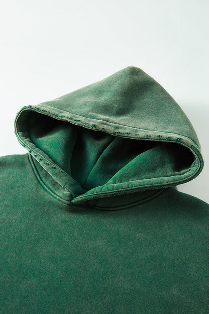 Women's Loose Retro Fleece Hooded Sweatshirt