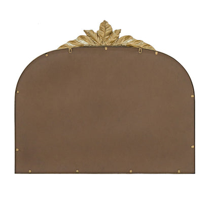 Arched Wall Mirror with Metal Frame