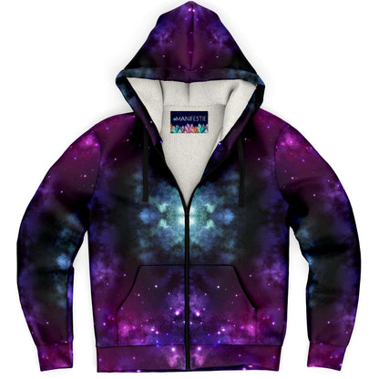 Galactic Premium Sherpa Lined Zip Hoodie
