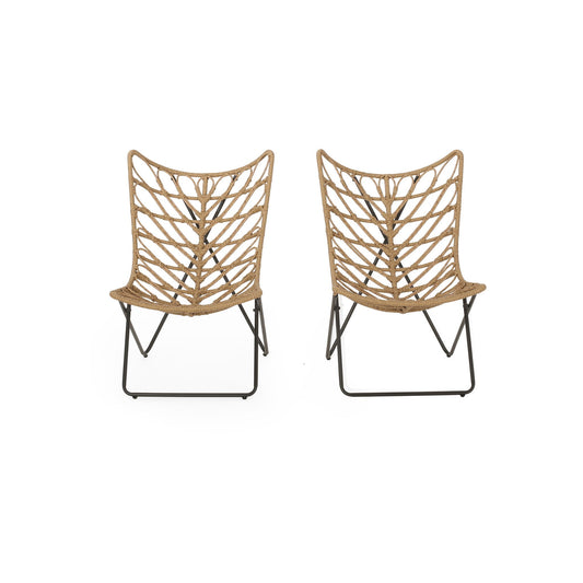 Bryson Light Brown Outdoor Chair Set