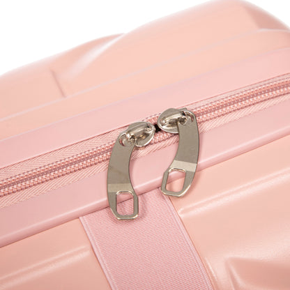 2-Piece ABS Spinner Wheel Luggage Set with Combination Lock