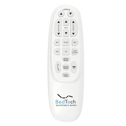 BT6500 Twin XL Adjustable Bed Base With Head/Foot Tilt and Lumbar Position Adjustment