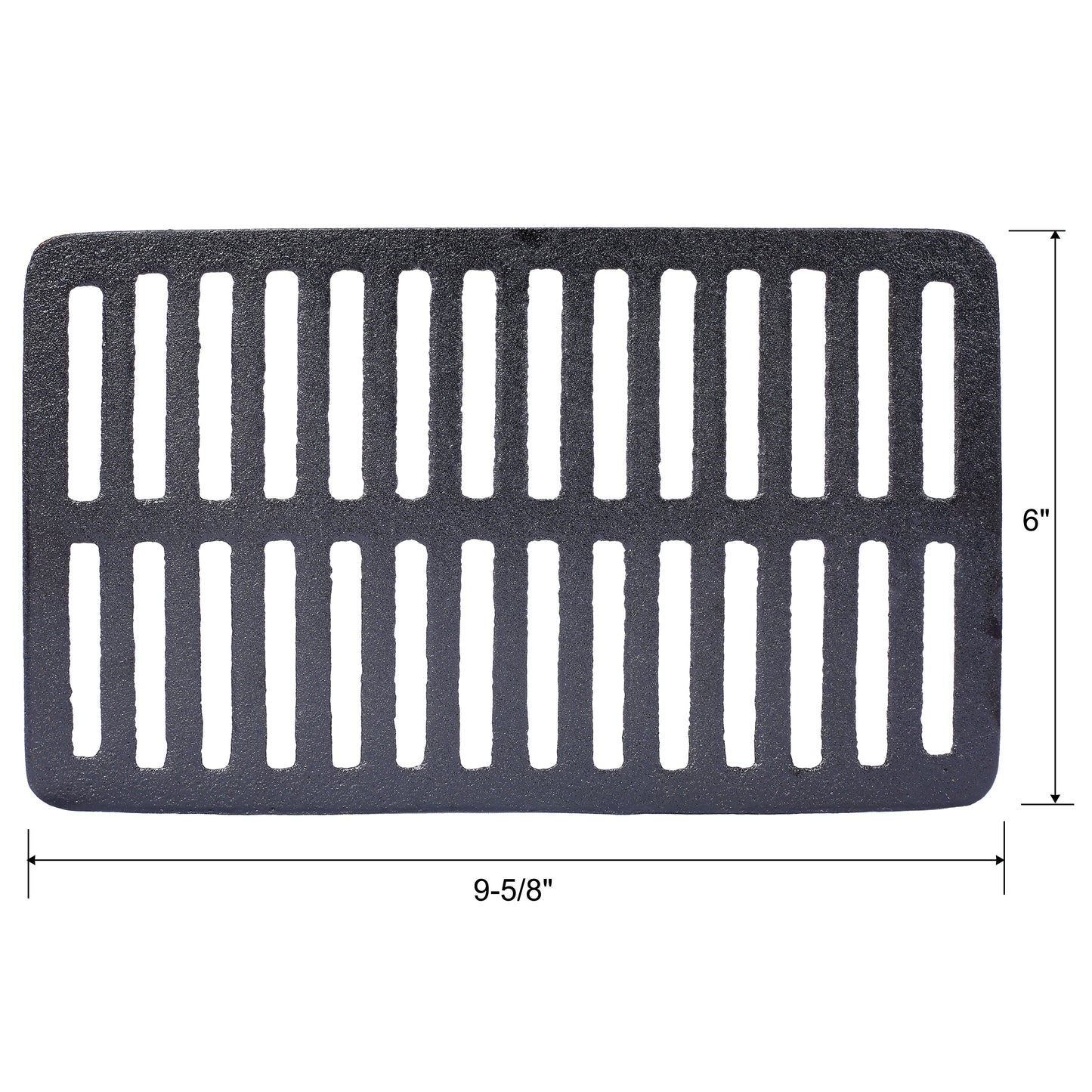 Oval Cast Iron Grill Outdoor Portable Charcoal Tabletop Skillet
