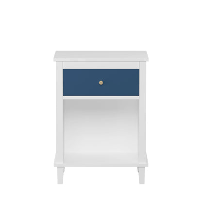 Nightstand With 1 Drawer and 1 Shelf