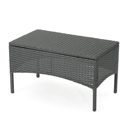 Cordoba KD Wicker 4 Piece Chat Set