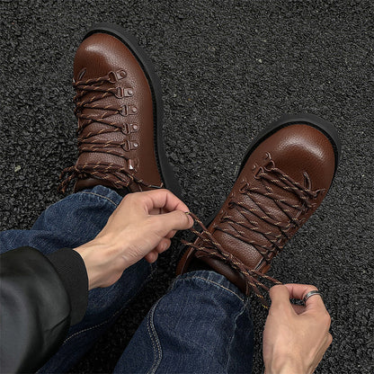British-style Men's Shoes, Edgy And Stylish Leather Shoes For Men