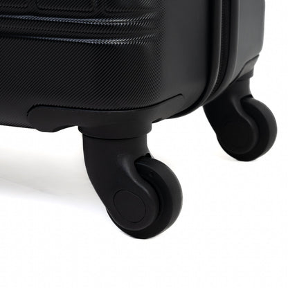 GigaTech 9-Piece Black Luggage Set With TSA Lock
