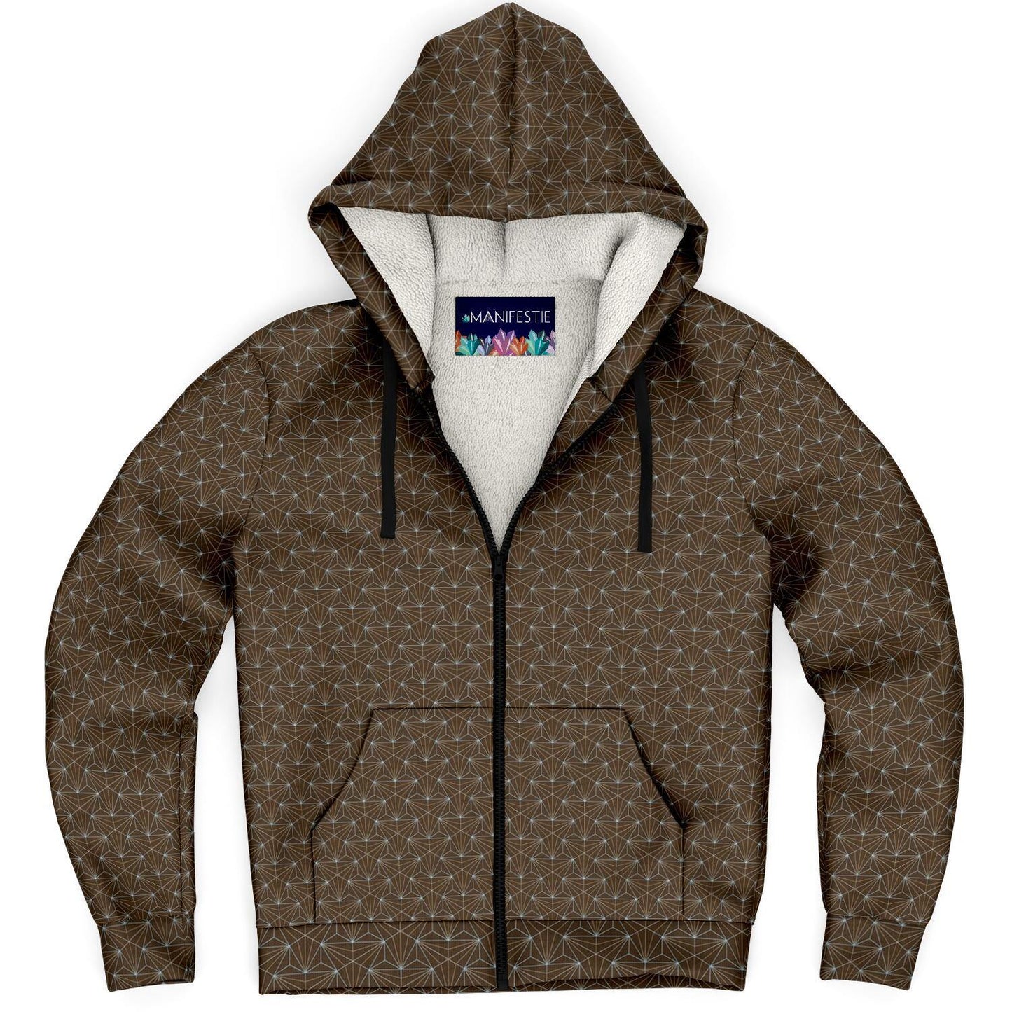 Sandstone Sacred Connections Premium Sherpa Lined Zip Hoodie