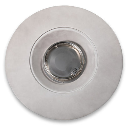 30" Propane Gas Fire Pit Table - Light Gray Concrete