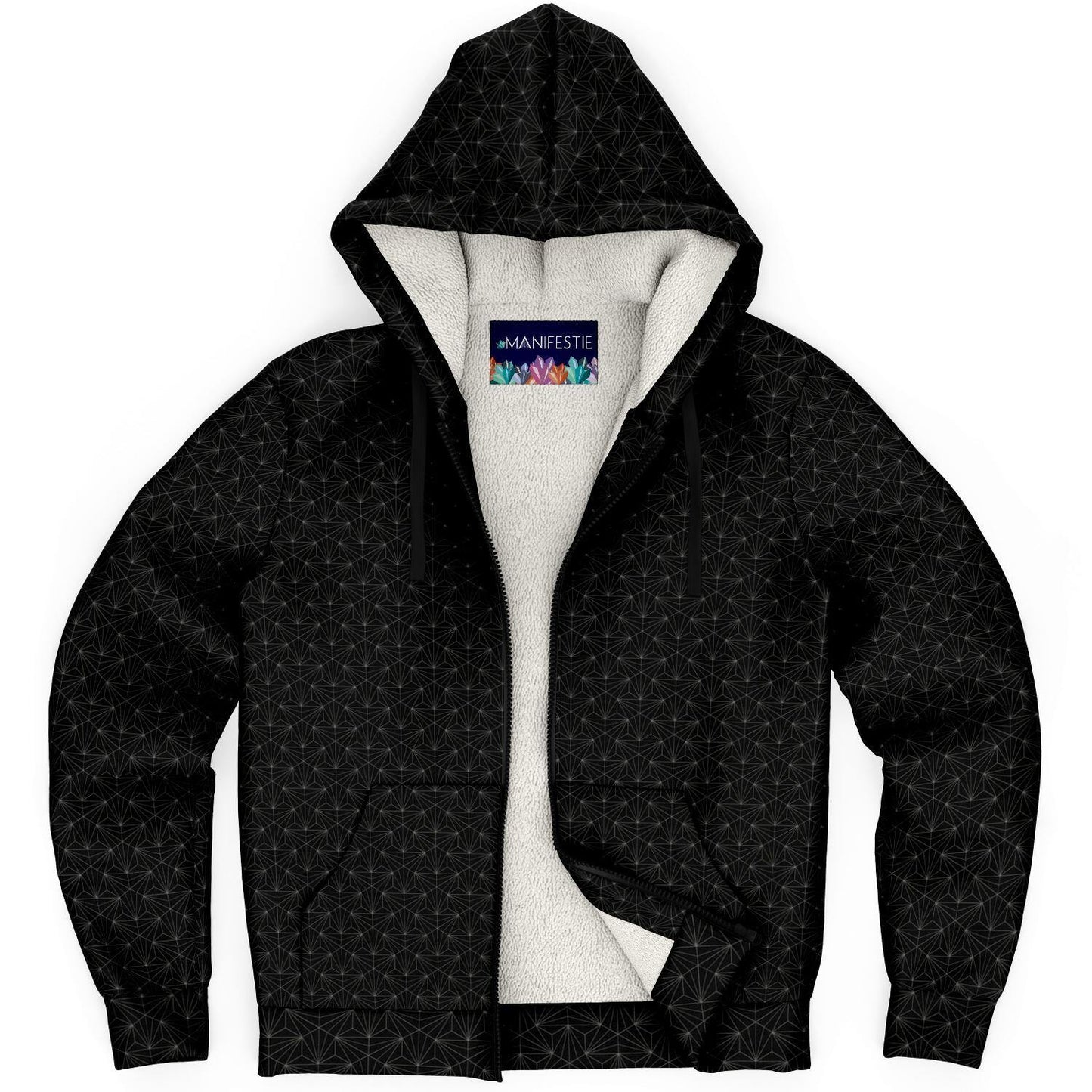 Onyx Sacred Connections Premium Sherpa Lined Zip Hoodie