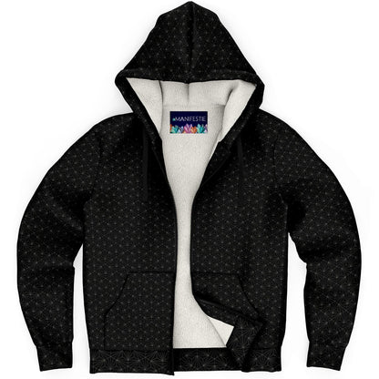 Onyx Sacred Connections Premium Sherpa Lined Zip Hoodie