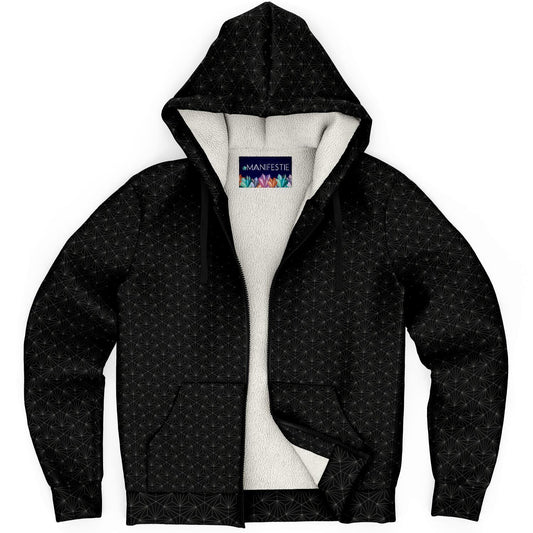 Onyx Sacred Connections Premium Sherpa Lined Zip Hoodie
