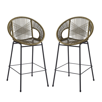 Ferrara Outdoor Patio Barstool (Set of 2)