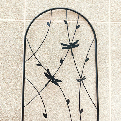 2 Pack Metal Garden Trellis 71" x 19.7" Rustproof Trellis for Climbing Plants