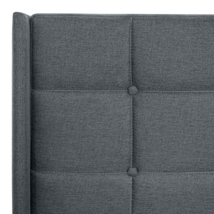 Modern Queen Size Upholstered Platform Bed Frame