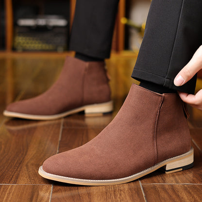 Autumn And Winter Retro Men's Matte Martin Boots