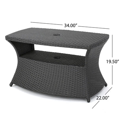 Berkeley Chaise Lounge Side Table