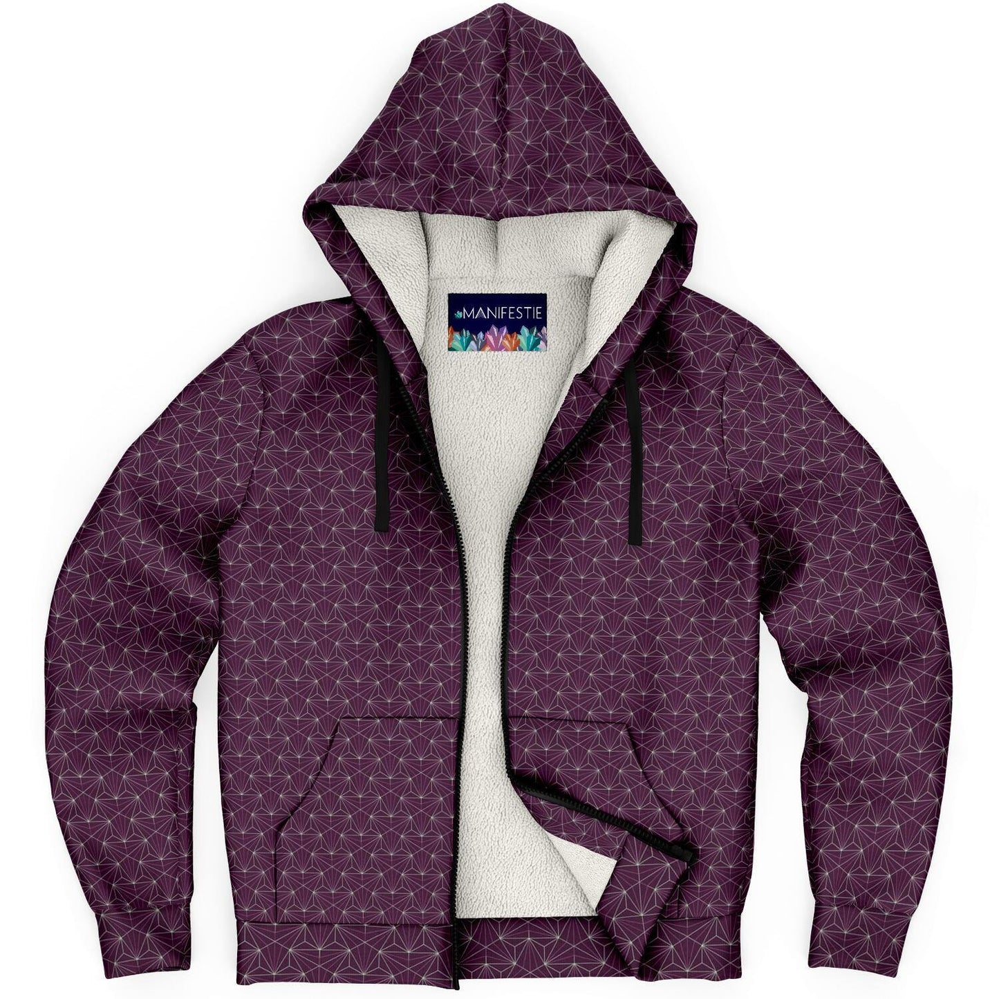 Ruby Sacred Connections Premium Sherpa Lined Zip Hoodie