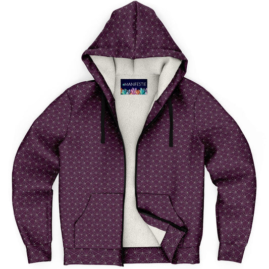 Ruby Sacred Connections Premium Sherpa Lined Zip Hoodie