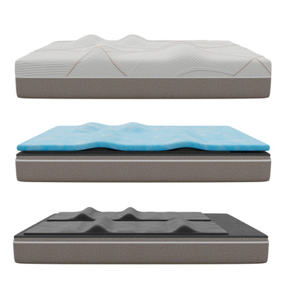 GhostBed Massage Mattress Profile
