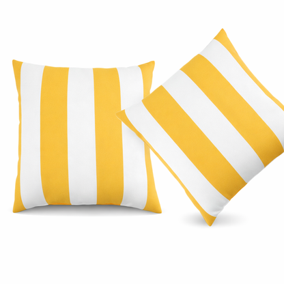 2 Pack Outdoor Throw Pillows Waterproof & Fade-Resistant